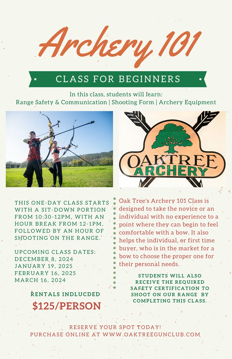 Archery 101 Class