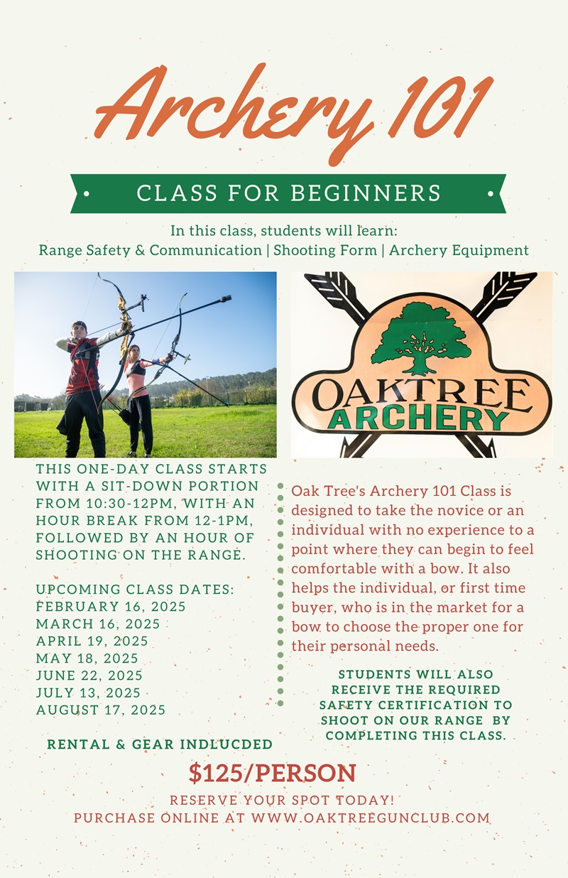 Archery 101 Class